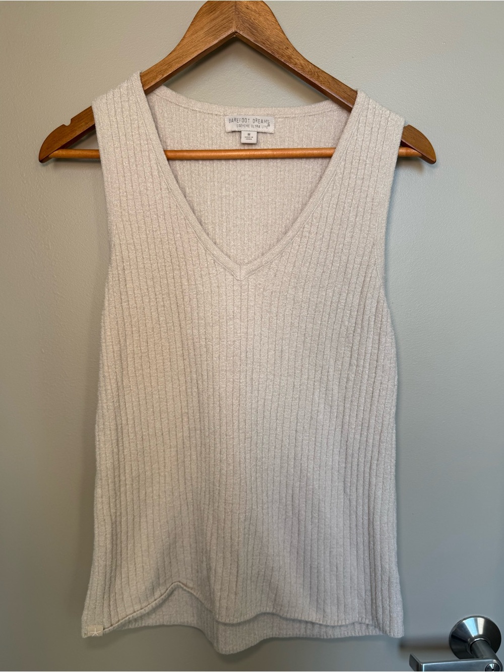 Barefoot Dreams CozyChic Ultra Lite V-Neck Ribbed Tank